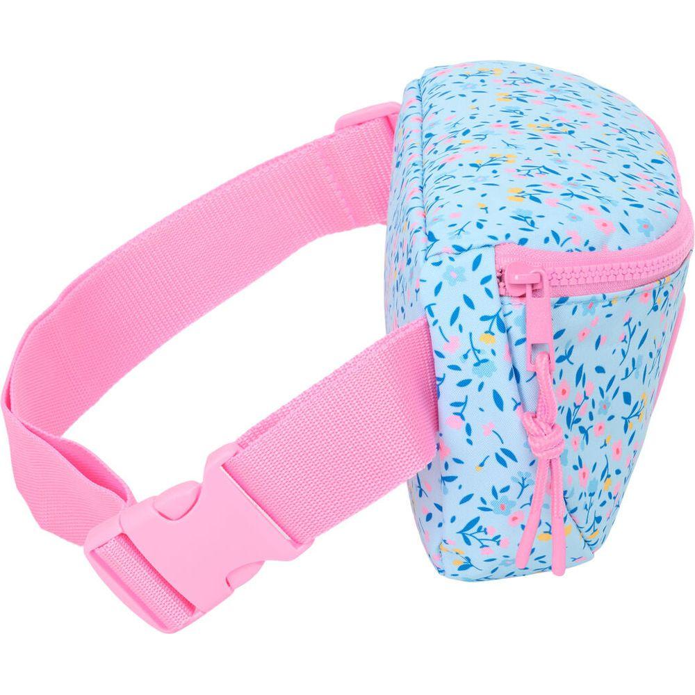 Belt Pouch Vicky Martín Berrocal Paraíso Pink Light Blue 23 x 14 x 9 cm-2