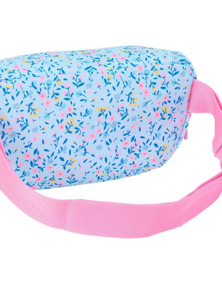 Belt Pouch Vicky Martín Berrocal Paraíso Pink Light Blue 23 x 14 x 9 cm-1