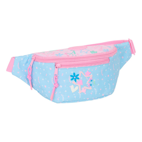 Load image into Gallery viewer, Belt Pouch BlackFit8 Smile Pink Light Blue 23 x 12 x 9 cm-0
