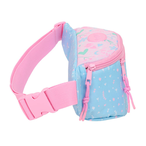 Load image into Gallery viewer, Belt Pouch BlackFit8 Smile Pink Light Blue 23 x 12 x 9 cm-2
