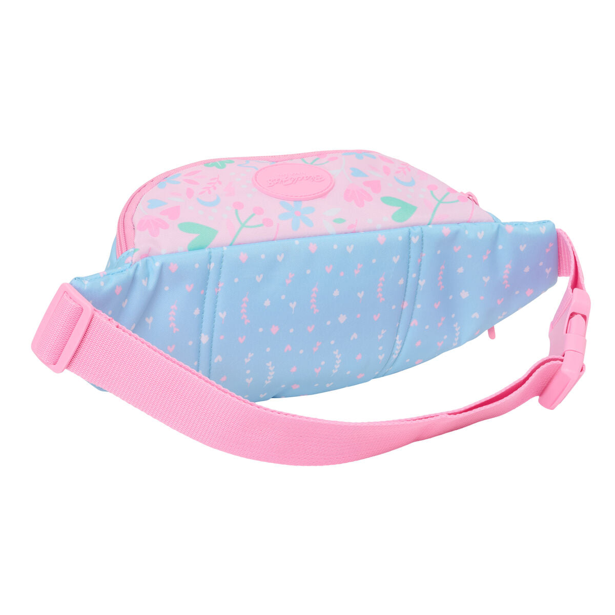 Belt Pouch BlackFit8 Smile Pink Light Blue 23 x 12 x 9 cm-1
