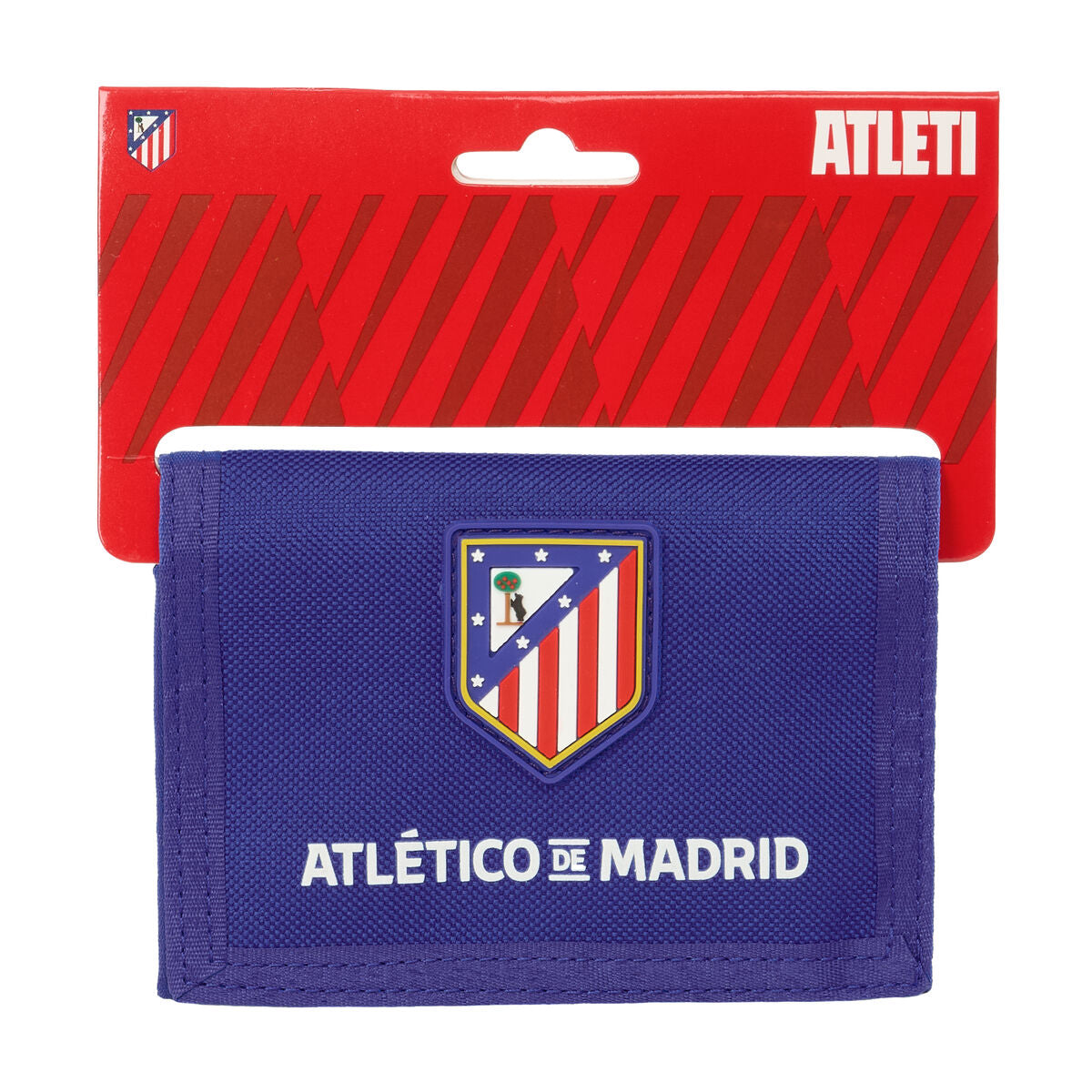 Purse Atlético Madrid Blue White Red 12,5 x 9,5 x 1 cm-0