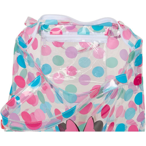 Load image into Gallery viewer, Shopping Bag Minnie Mouse Beach Multicolour Transparent 54 x 35 x 17 cm-2
