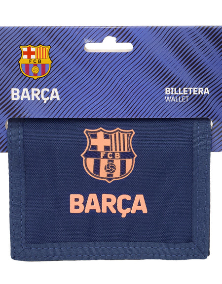 Purse F.C. Barcelona Navy Blue 12,5 x 9,5 x 1 cm-0