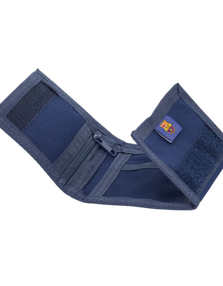 Purse F.C. Barcelona Navy Blue 12,5 x 9,5 x 1 cm-1