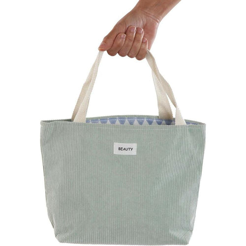 Load image into Gallery viewer, Bag Versa Corduroy Green 9 x 22 x 23 cm-0
