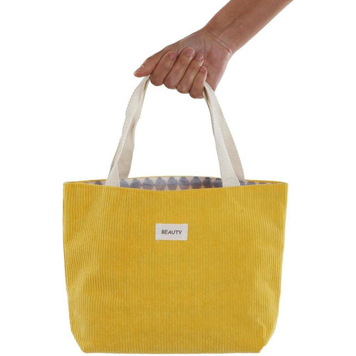 Load image into Gallery viewer, Bag Versa Corduroy Yellow 9 x 22 x 23 cm-0
