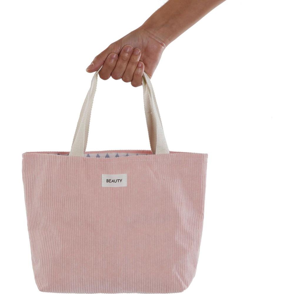 Bag Versa Corduroy Pink 9 x 22 x 23 cm-0