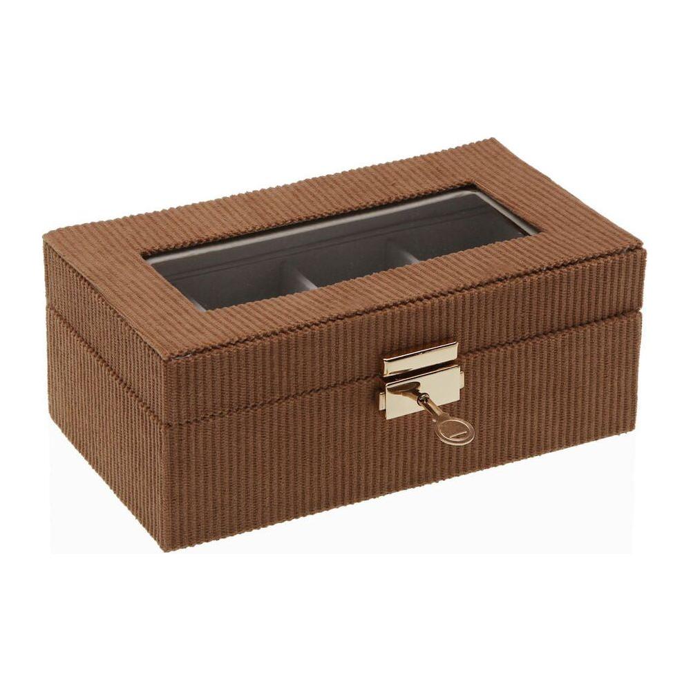 Box for watches Versa MDF Wood 11,5 x 8 x 21 cm-1