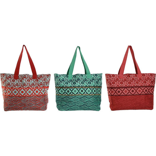 Load image into Gallery viewer, Women&#39;s Handbag Home ESPRIT Red Green Coral 55 x 14 x 35 cm (3 Units)-0
