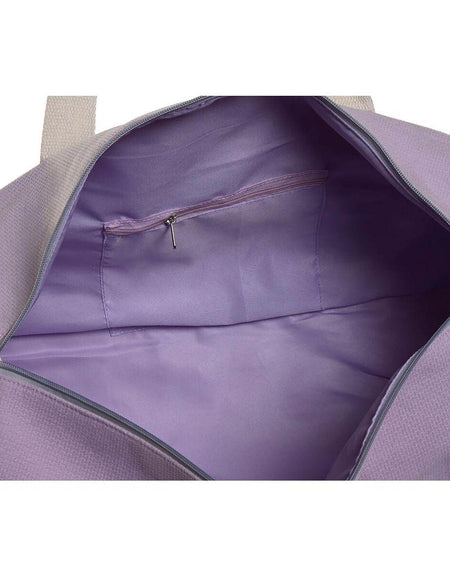 Women's Handbag Home ESPRIT Yellow Grey Lilac 50 x 26 x 26 cm (3 Units)-1