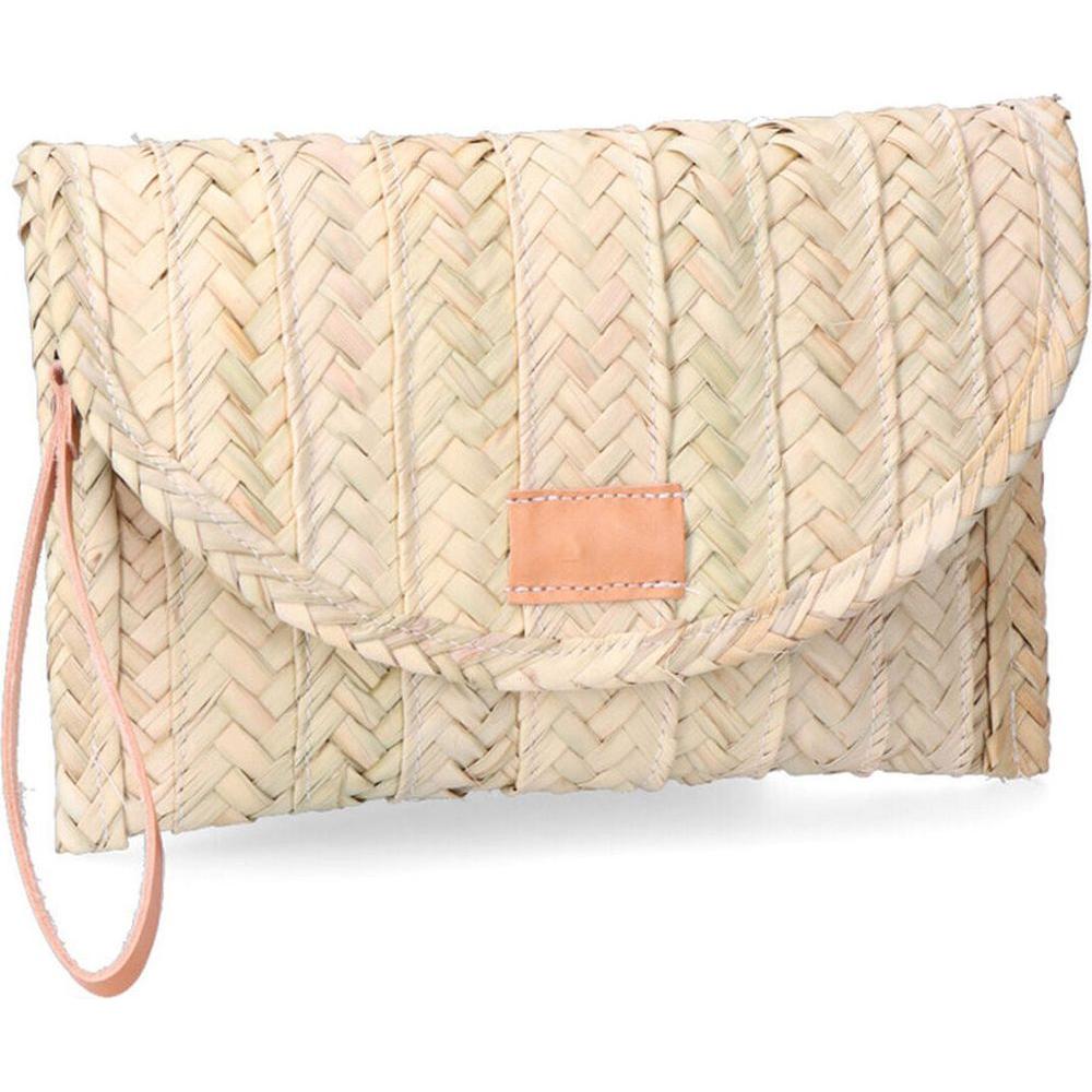 Women's Purse EDM Valle-2 Palm leaf With lid-0