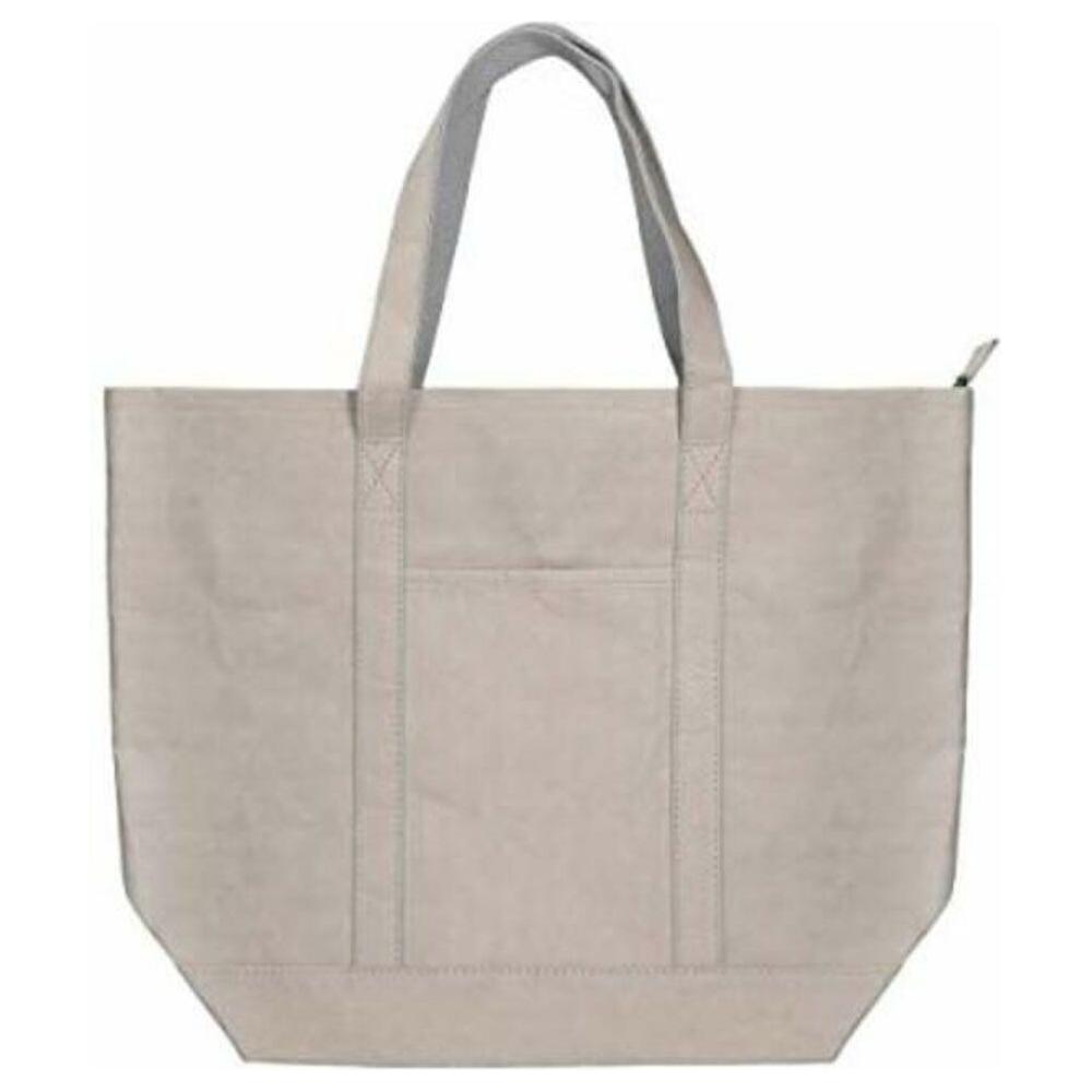 Shopping Bag KSIX Grey Polyester kraft paper-0