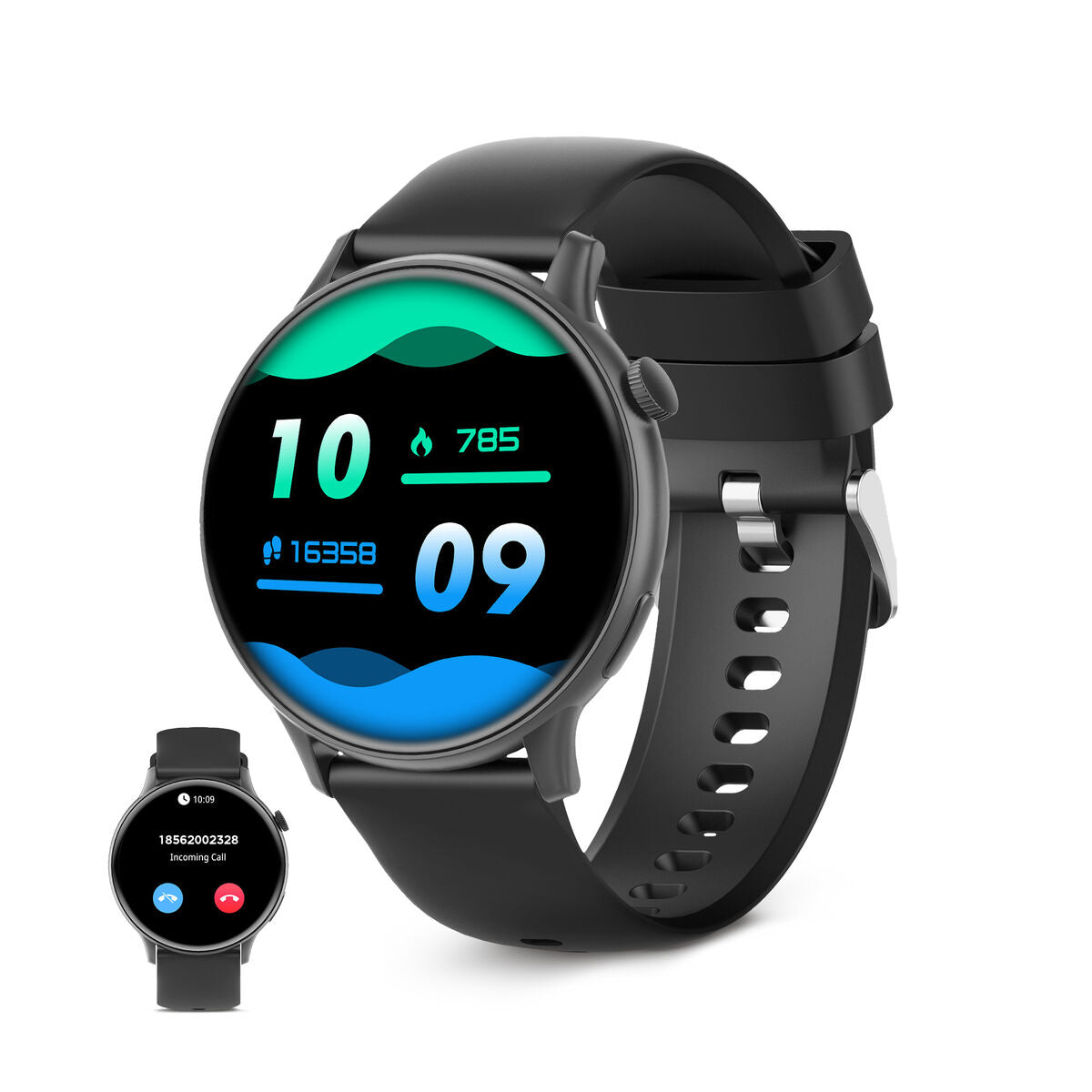 Smartwatch KSIX Core 2 Black 1,43"-0