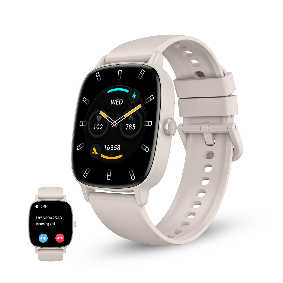 Smartwatch KSIX KSIX Pulse Beige 1,83"-0