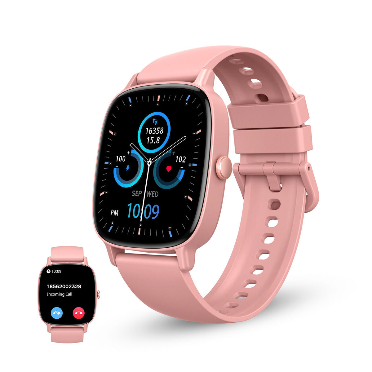 Smartwatch KSIX KSIX Pulse Pink 1,83"-0