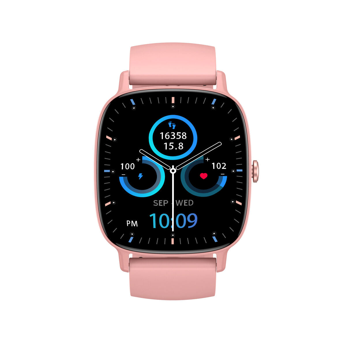 Smartwatch KSIX KSIX Pulse Pink 1,83"-8