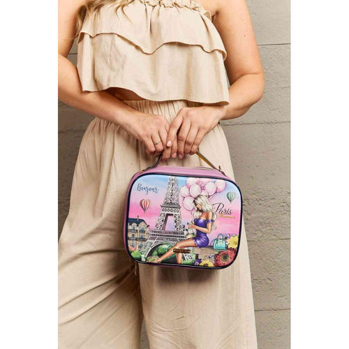 Load image into Gallery viewer, Nicole Lee USA Printed Handbag with Three Pouches - A Luxe Accessory for the Modern Woman
