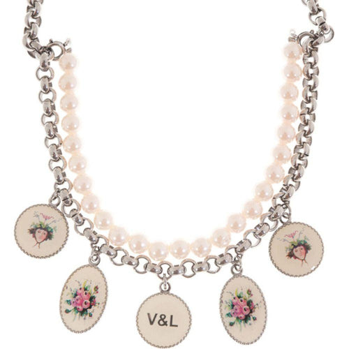 Load image into Gallery viewer, Ladies&#39;Necklace Victorio &amp; Lucchino VJ0149CO (51 cm)-0
