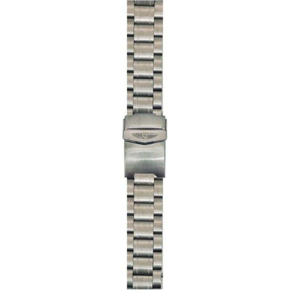 Watch Strap Bobroff BFS005 Silver-0