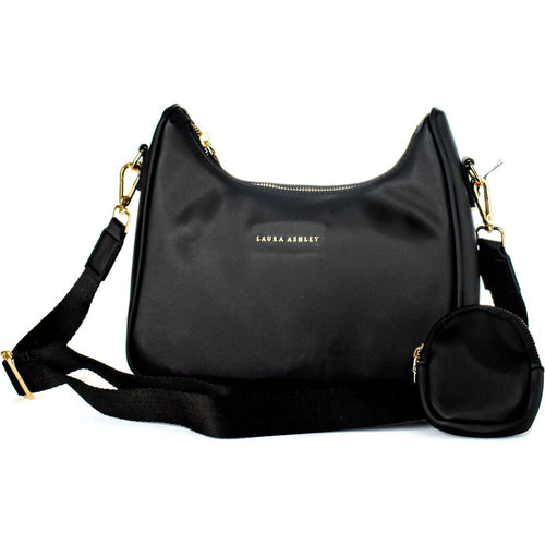 Load image into Gallery viewer, Women&#39;s Handbag Laura Ashley CLARENCE-NOIR Black 25 x 20 x 10 cm-0
