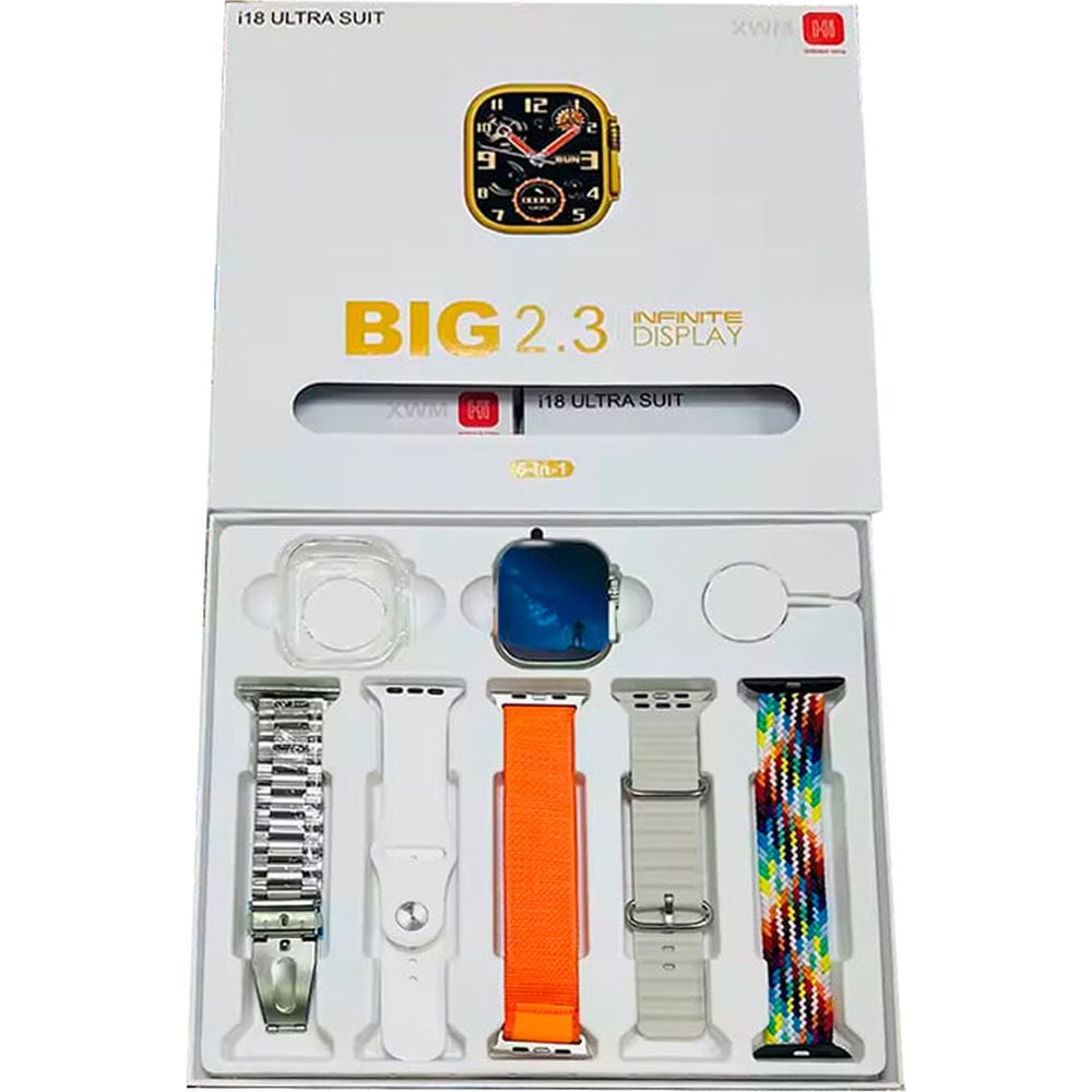 Smartwatch HiWatch Ultra BIG-2-3-WHT-1