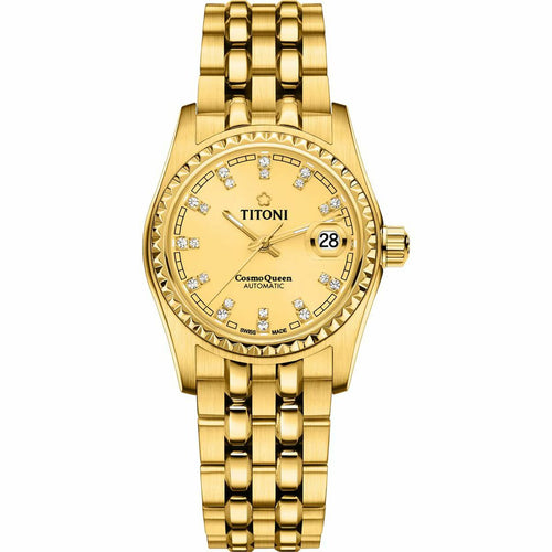 Load image into Gallery viewer, Ladies' Watch Titoni 729G-306 (Ø 27 mm)-0
