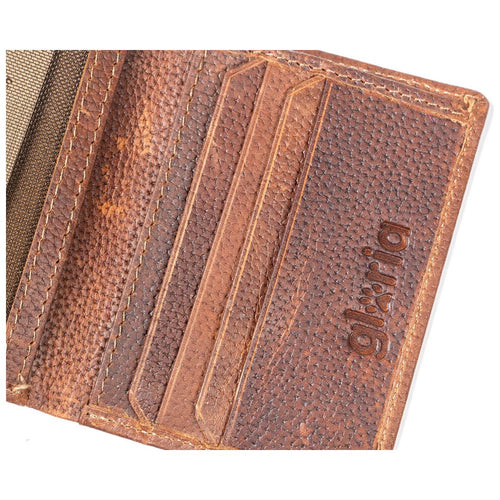 Load image into Gallery viewer, Men's Wallet Gloria GANESHA Brown-3
