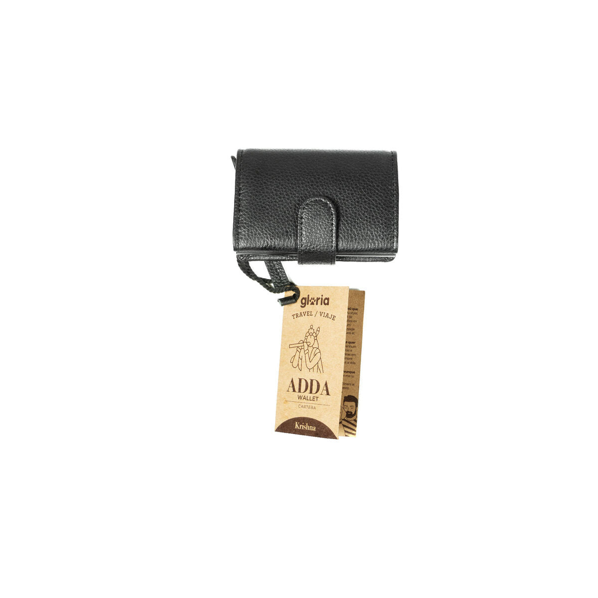 Men's Wallet Gloria KRISHNA Black-0