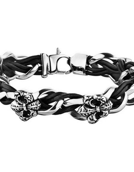 Men's Bracelet Police S14AGW01B (21 cm)-0