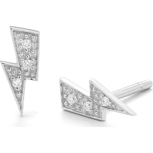 Load image into Gallery viewer, Ladies&#39; Earrings Secrecy E8242CDAWA900 Sterling silver 1 cm-0
