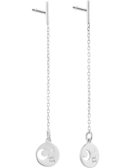 Ladies' Earrings Secrecy E8244CDAWA900 Sterling silver 4 cm-0