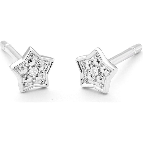 Load image into Gallery viewer, Ladies&#39; Earrings Secrecy E8243CDAWA900 Sterling silver 1 cm-0
