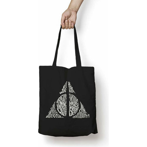 Load image into Gallery viewer, Shopping Bag Harry Potter Deathly Hallows 36 x 42 cm-0
