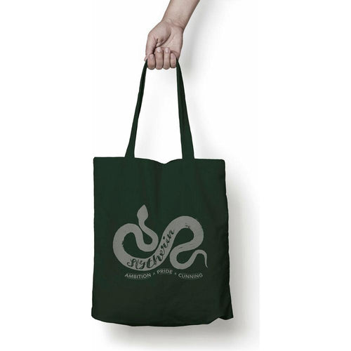Load image into Gallery viewer, Shopping Bag Harry Potter Slytherin Values 36 x 42 cm-0
