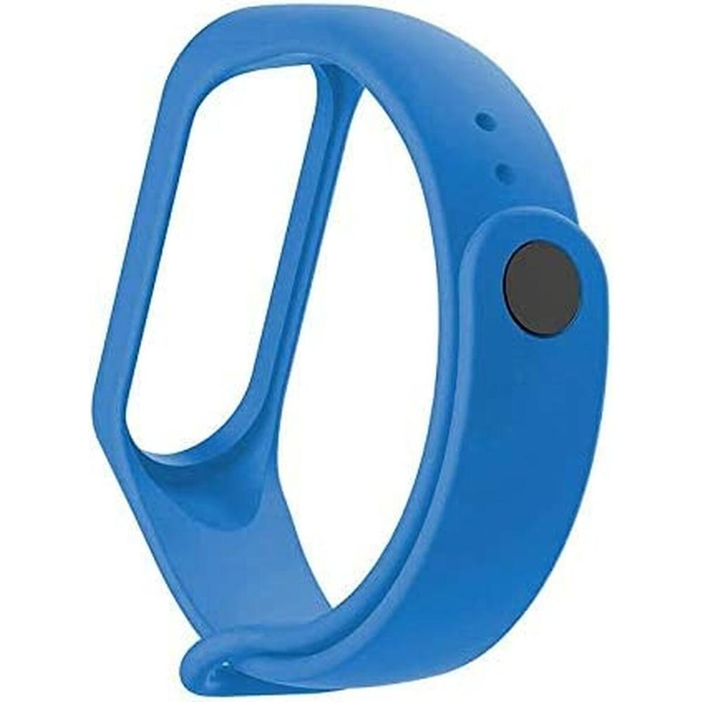 Watch Strap Cool Xiaomi Mi Band 5 , 6, 7, Amazfit Band 5 Blue-0