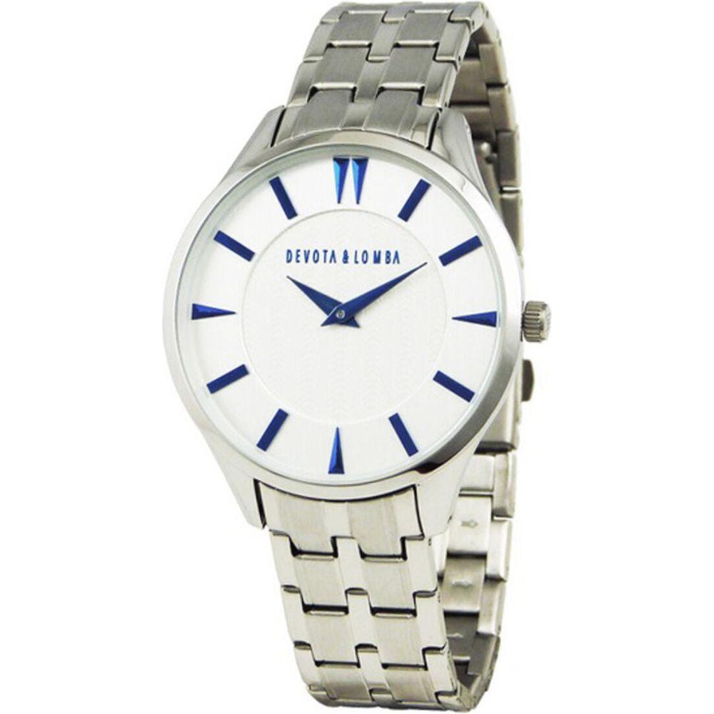 Men's Watch Devota & Lomba DL012M-01WHITE (Ø 40 mm)-0