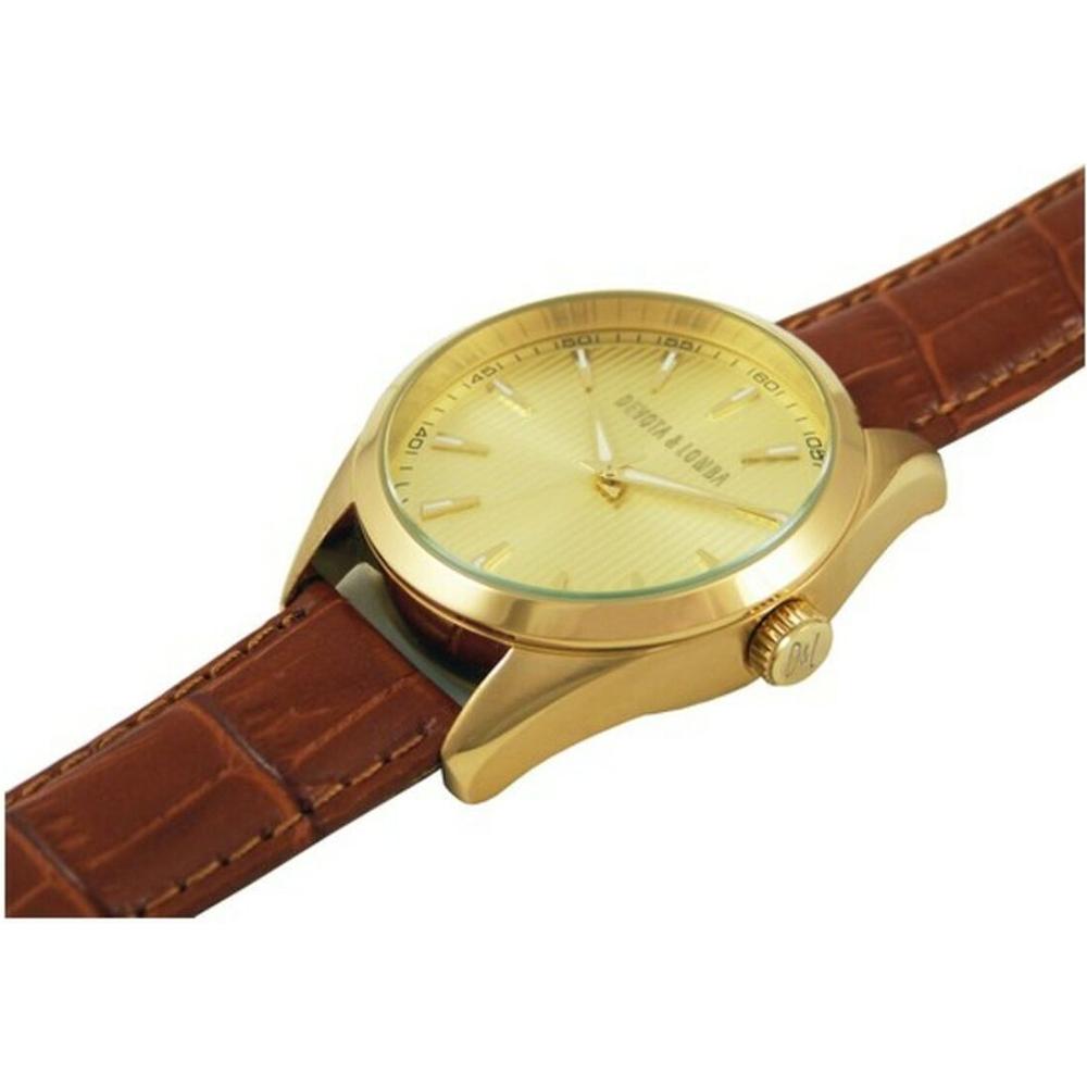 Men's Watch Devota & Lomba DL014ML-02BRGOLD (Ø 40 mm)-3