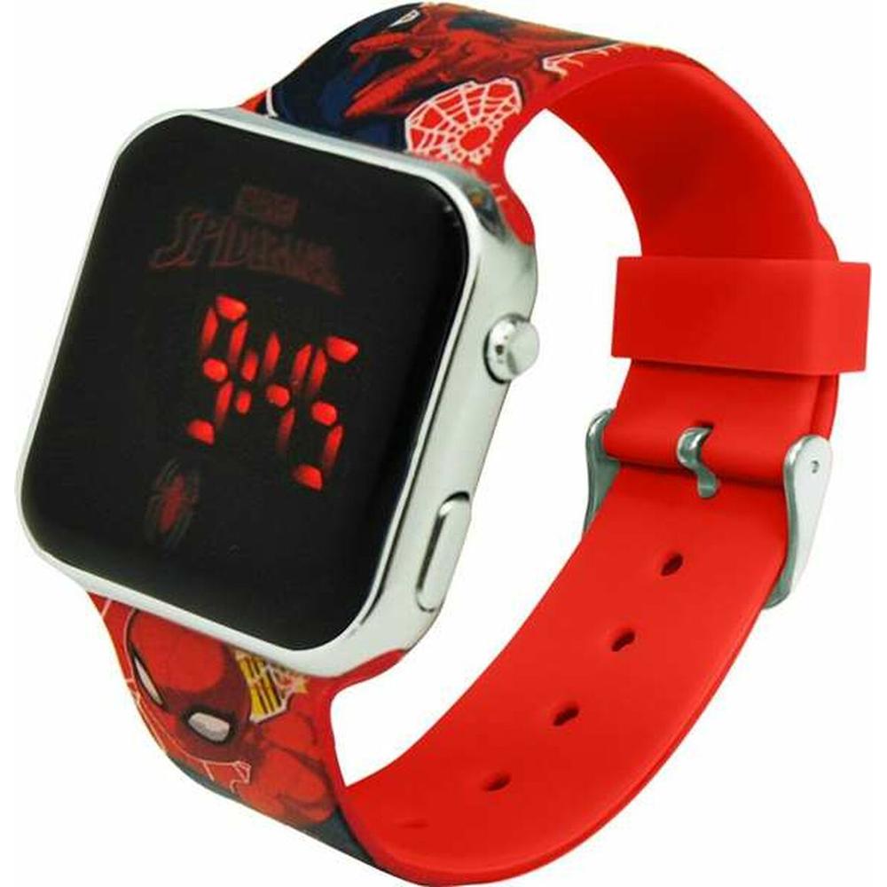 Digital clock Spider-Man LED Screen Red Ø 3,5 cm-0