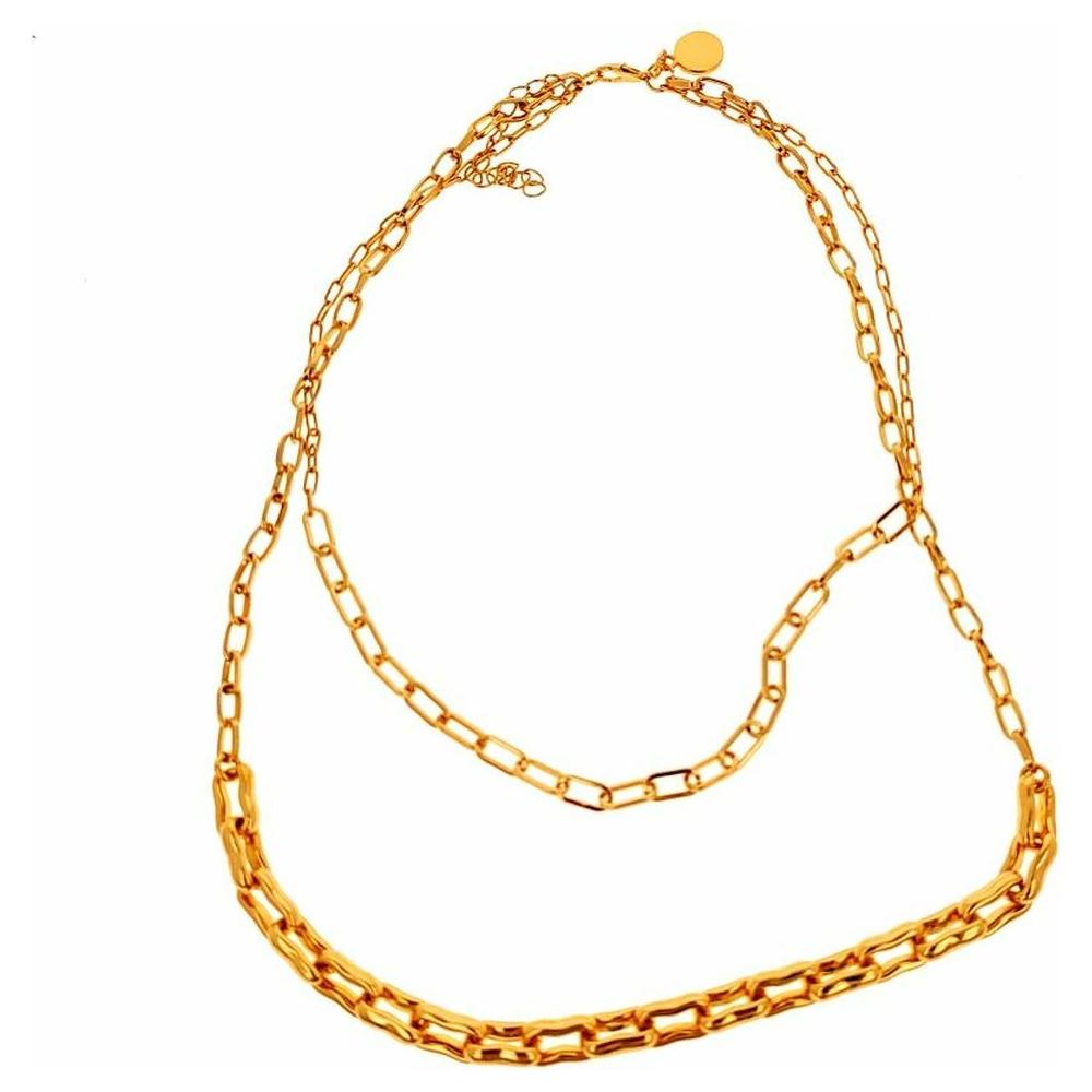 Ladies'Necklace Lola Casademunt Golden Chain-0
