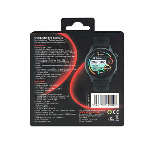 Load image into Gallery viewer, Smartwatch DCU 34157085 Black 1,44" 1,43" 46 mm-2
