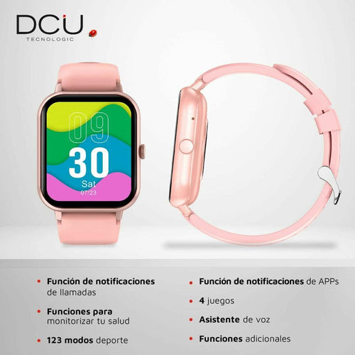 Load image into Gallery viewer, Smartwatch DCU CURVED GLASS PRO Pink-1
