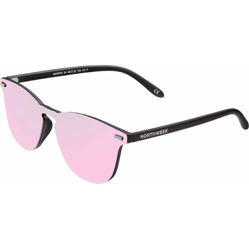 Load image into Gallery viewer, Unisex Sunglasses Northweek Wall Phantom Ø 45 mm Pink Black-0
