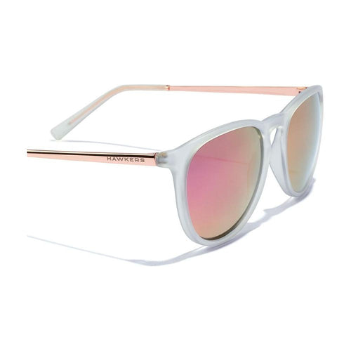 Load image into Gallery viewer, Unisex Sunglasses Hawkers OLLIE Transparent Rose gold Ø 49,5 mm Pink-2
