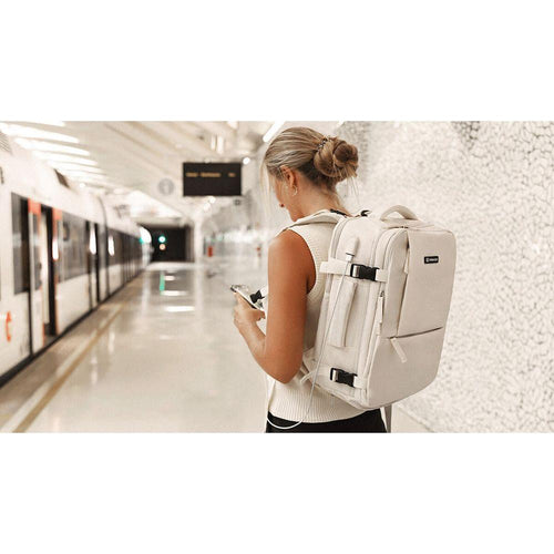 Load image into Gallery viewer, Casual Backpack Numada b40 Beige 20 L 40 x 25 x 20 cm-9
