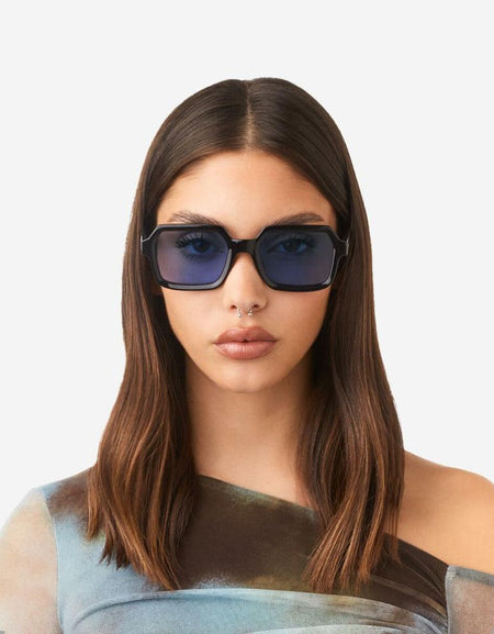 Unisex Sunglasses Hawkers MINIMAL MAX Black ø 54 mm-1