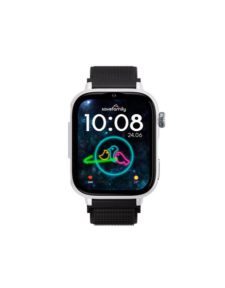 Smartwatch Save Family SW+2 B/TELBN 1,3'' White Black-0