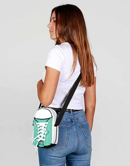 Hand bag Oh My Pop! Slipper Green-1