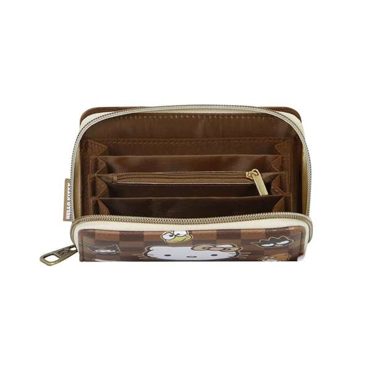 Purse Hello Kitty Brown 10 x 15 x 3 cm-1