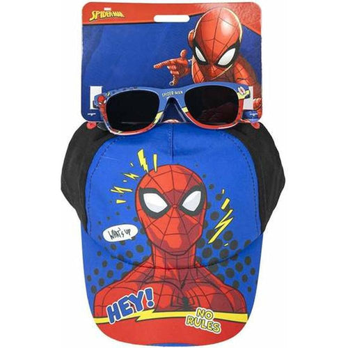 Load image into Gallery viewer, Set of cap and sunglasses Spider-Man Children&#39;s 2 Pieces-0
